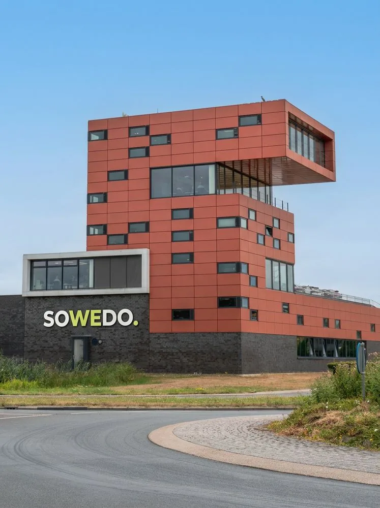Het kantoor van SOWEDO aan de Tankval in Alphen aan den Rijn